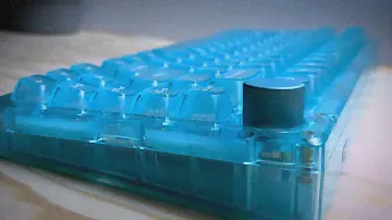 Monsgeek ICE75 mechanical keyboard Review & Sound Test - Translucent!
