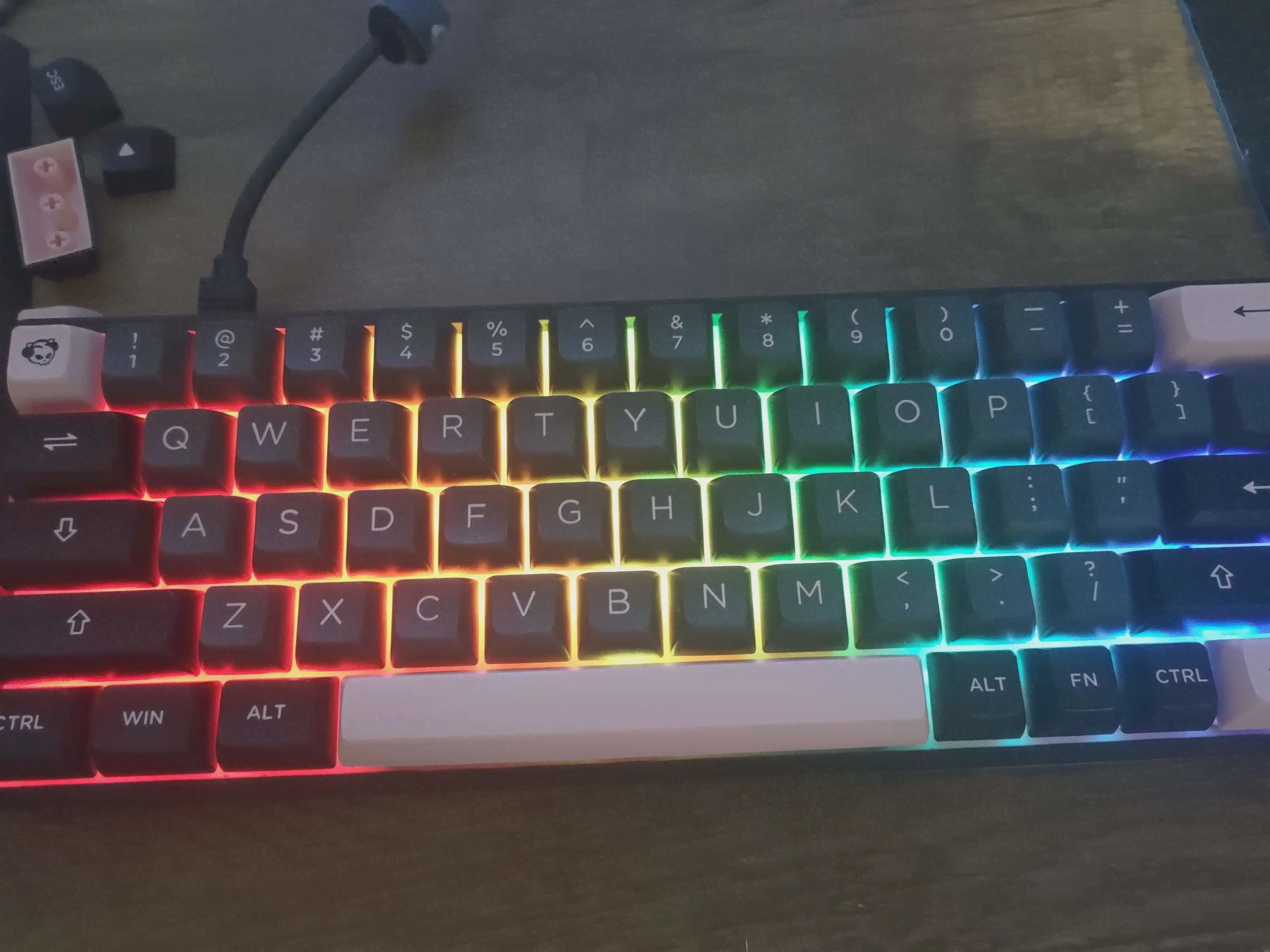 🛍 Клавиатура компьютерная AKKO 3068B Plus Механическая с RGB-подсветкой, Bluetooth 5,0/2,4 ГГц-3
