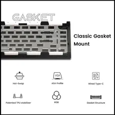 Беспроводная механическая клавиатура Akko 5075B Plus V2