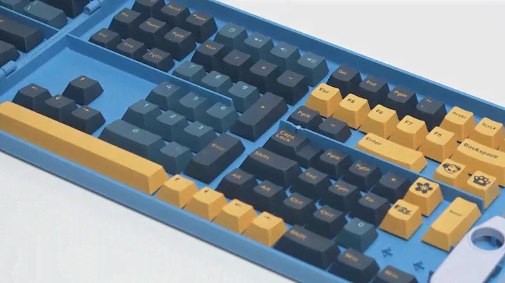 Akko Macaw Keycap Set with Cherry Profile  (157-key)