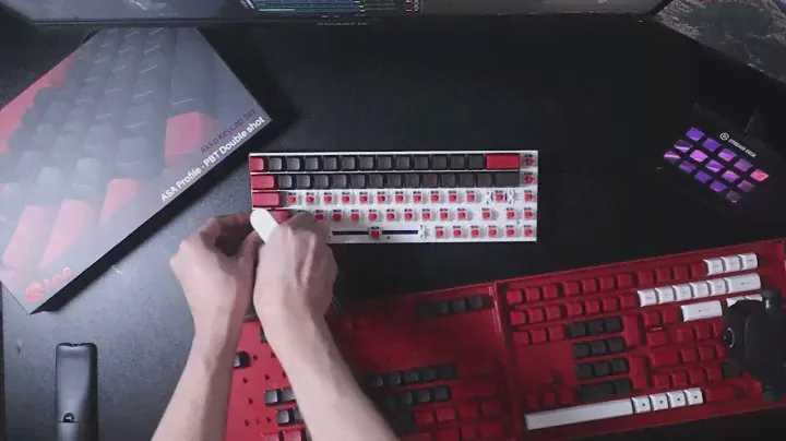 Akko "Bred" Keycaps