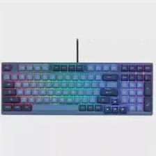 Клавиатура Akko Ocean Star 3098B CS Jelly White Switch (синий) цена, купить в Москве, отзывы, характеристики, обзор