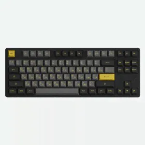 Игровая клавиатура Akko 5087S-Black&Gold USB RGB Hot Swap Jelly Purple