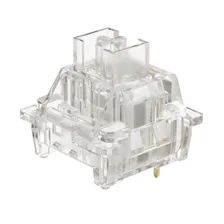 Переключатели Akko Custom Switch V3 Crystal Pro 3-контактный линейный переключатель 45gf для механической клавиатуры (45 шт.)