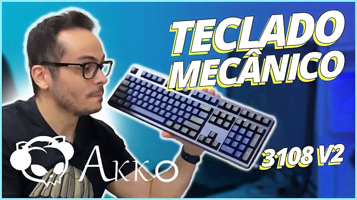 VEJA DE PERTINHO O TECLADO MECÂNICO AKKO 3108 V2 EXÓTICO NAS CORES