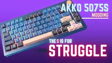 Modding the Akko 5075s