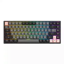 Клавиатура беспроводная механическая Akko 3084B Plus CS Jelly Pink Switch, черный 3084B