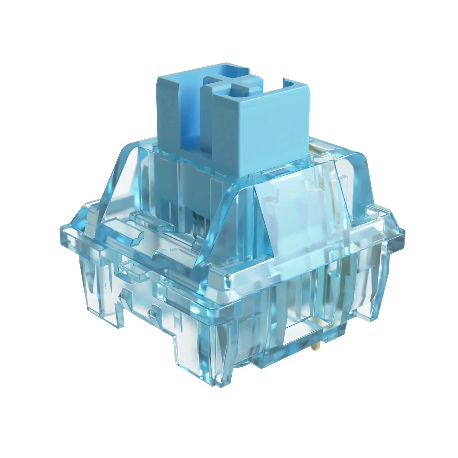 Переключатели Akko Custom Switch Jelly Blue для механических клавиатур (45шт)-0