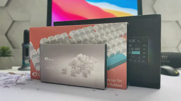 Посилка від Akko. Клавіатура Akko 5075B Plus/Akko CS Jelly White Switch/Akko KeyCap Set PBT