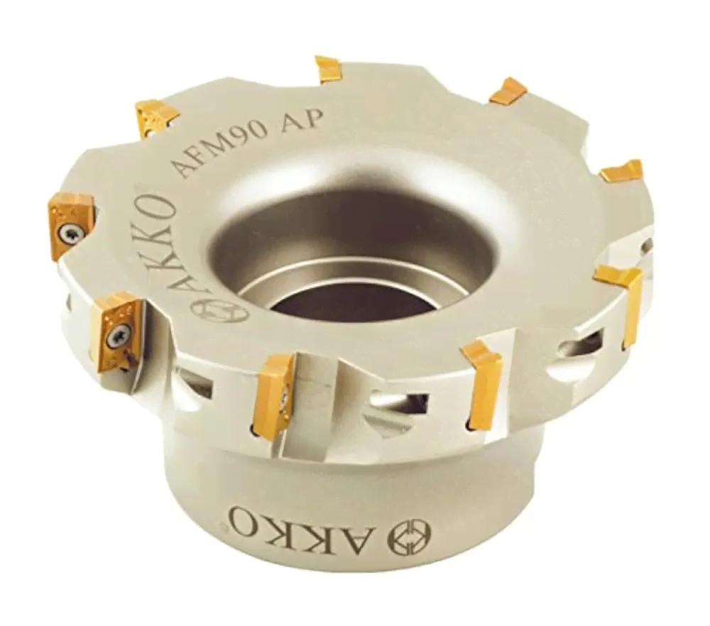 Фрезерные головки Akko AFM90-AP16-D40-A16-Z04-H Wendeplatten-Messerkopf, Silber
