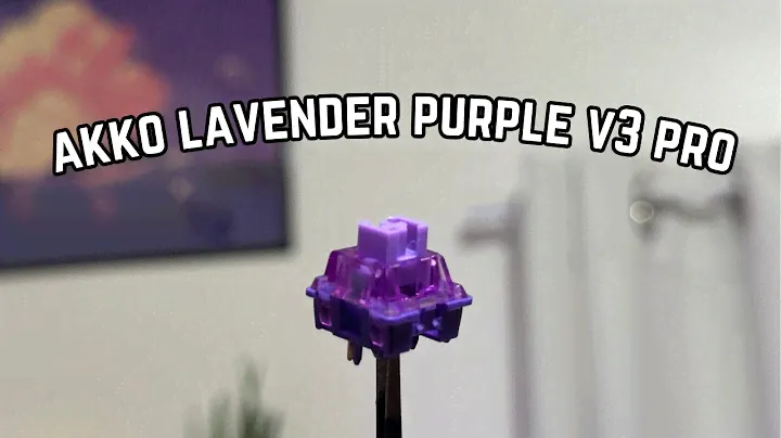 A Tactile Worth Trying.. Akko Lavender Purple v3 Pro ft Zuoya GMK67 #switches