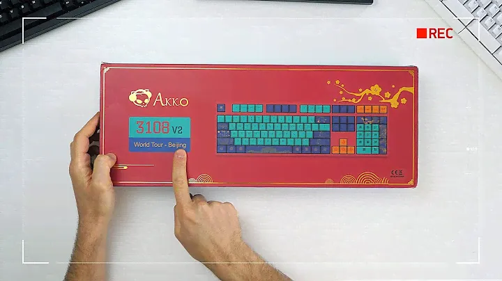SUPER FUN WITH CAPS // Akko 3108  V2 World Tour Beijing