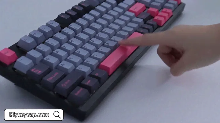 171 Keys New 8008 ABS Double Shot Keycap Cherry Profile Keycaps
